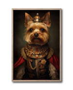 Cargar imagen en el visor de la galería, Cuadro Decorativo Perros Epoca 004 - Yorkshire Terrier Aristocrata
