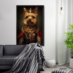 Cargar imagen en el visor de la galería, Cuadro Decorativo Perros Epoca 004 - Yorkshire Terrier Aristocrata
