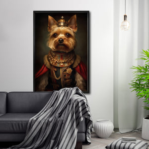 Cuadro Decorativo Perros Epoca 004 - Yorkshire Terrier Aristocrata