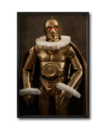 Cargar imagen en el visor de la galería, Cuadro Decorativo Personajes Época 004 Star Wars C3PO
