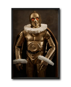 Cuadro Decorativo Personajes Época 004 Star Wars C3PO