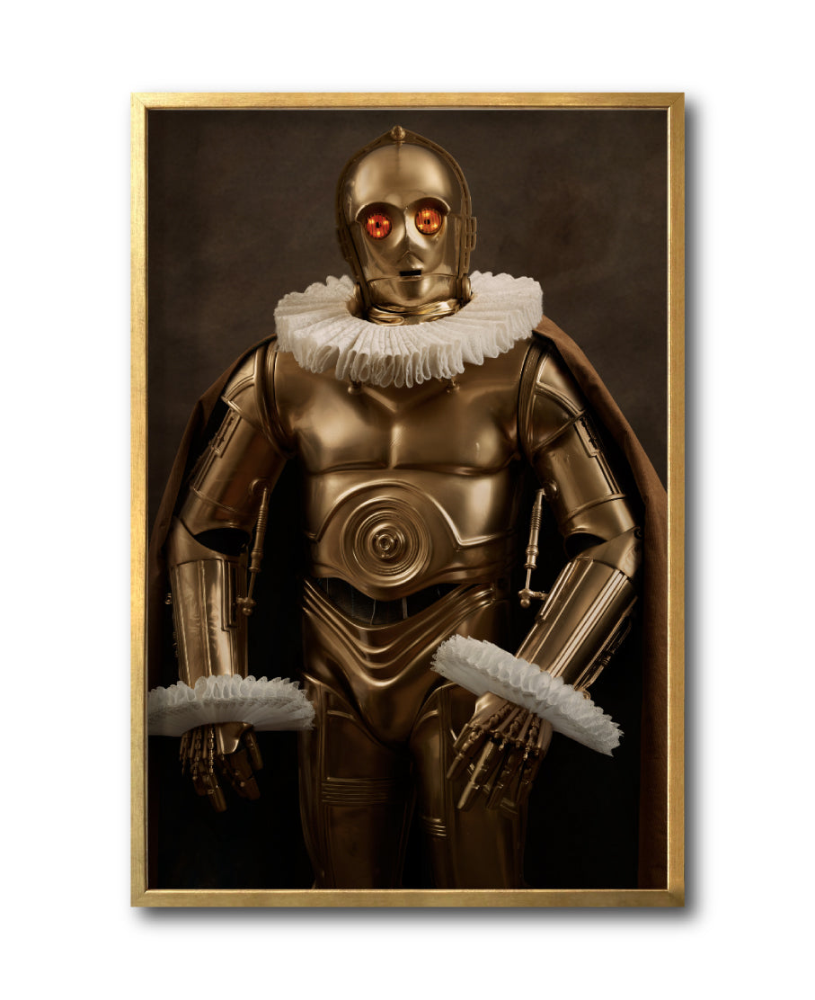 Cuadro Decorativo Personajes Época 004 Star Wars C3PO