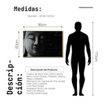 Cargar imagen en el visor de la galería, Cuadro Decorativo - Zen 004 - Buda en Meditación - Fondo Negro

