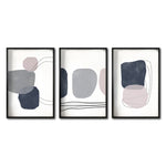 Cargar imagen en el visor de la galería, Set Cuadros Decorativos Abstract Colors 005 - Para Sala
