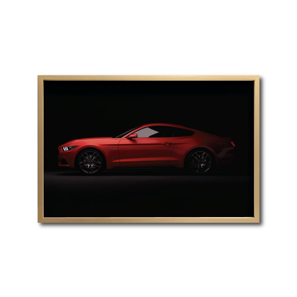 Cuadro Decorativo Vehículos 005 - Carro Ford Mustang