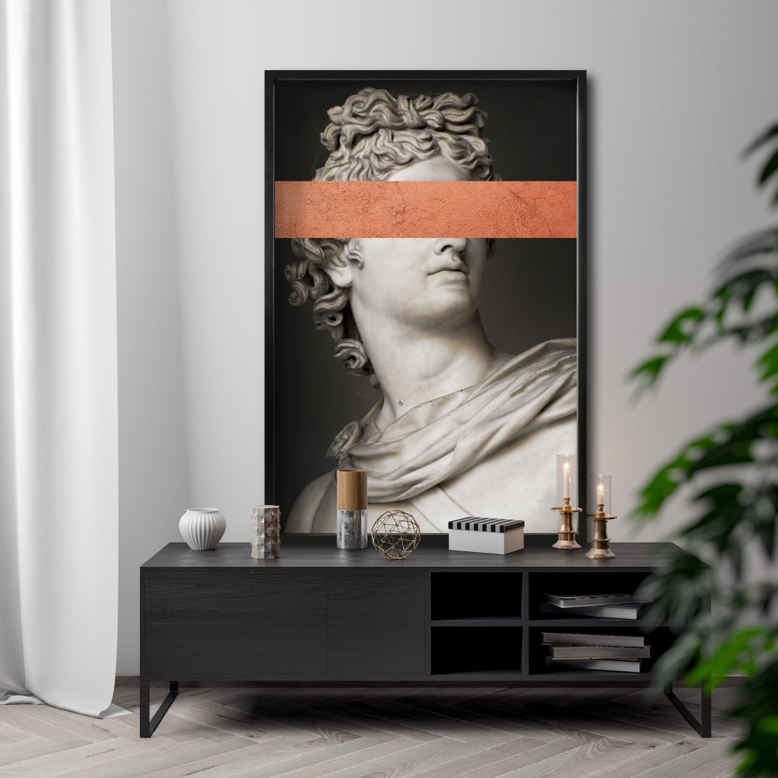 Cuadro Decorativo Esculturas 005 Apolo para Sala