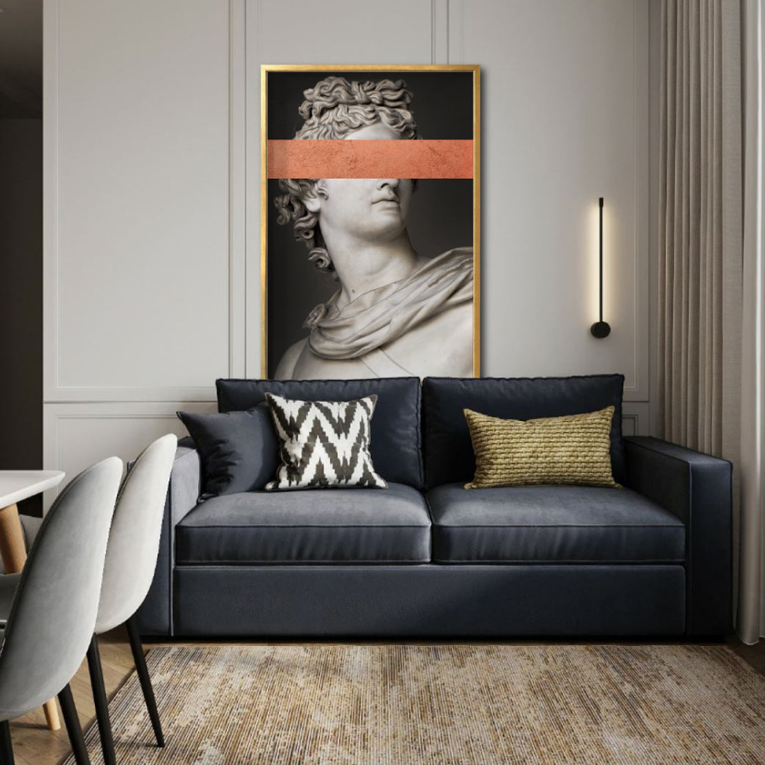 Compra lienzos decorativos Canvas de Esculturas  online para tu recámara, escultura, apolo