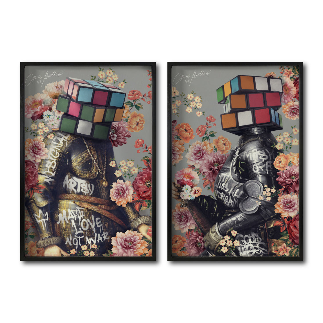 Set 2 Cuadros Decorativos New Classic 005
