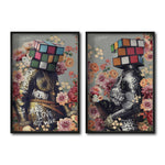 Cargar imagen en el visor de la galería, Set 2 Cuadros Decorativos New Classic 005
