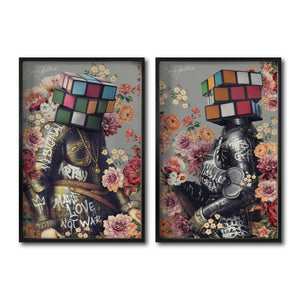 Set 2 Cuadros Decorativos New Classic 005