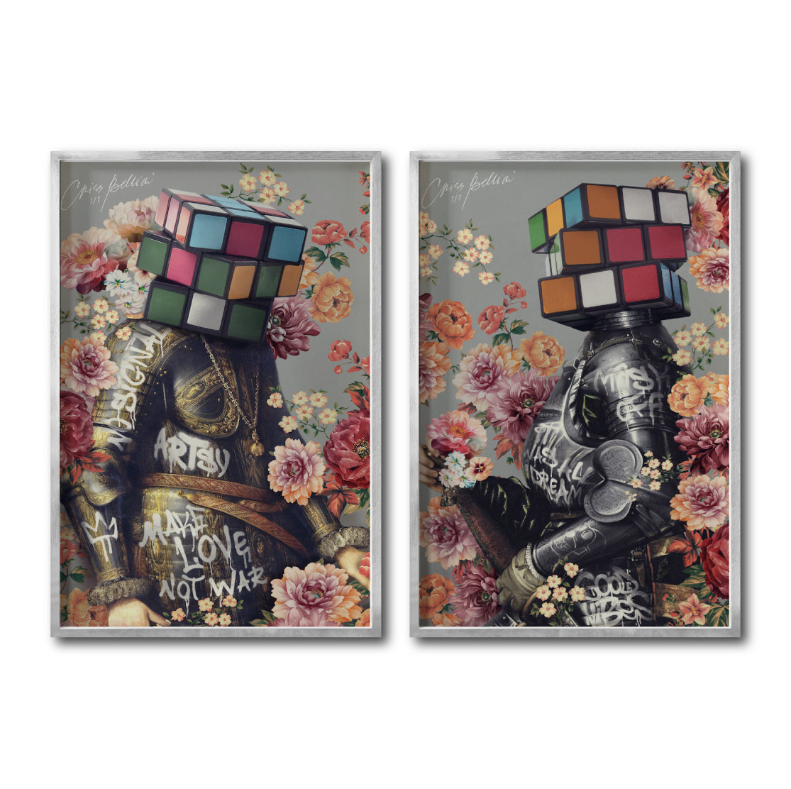 Set 2 Cuadros Decorativos New Classic 005
