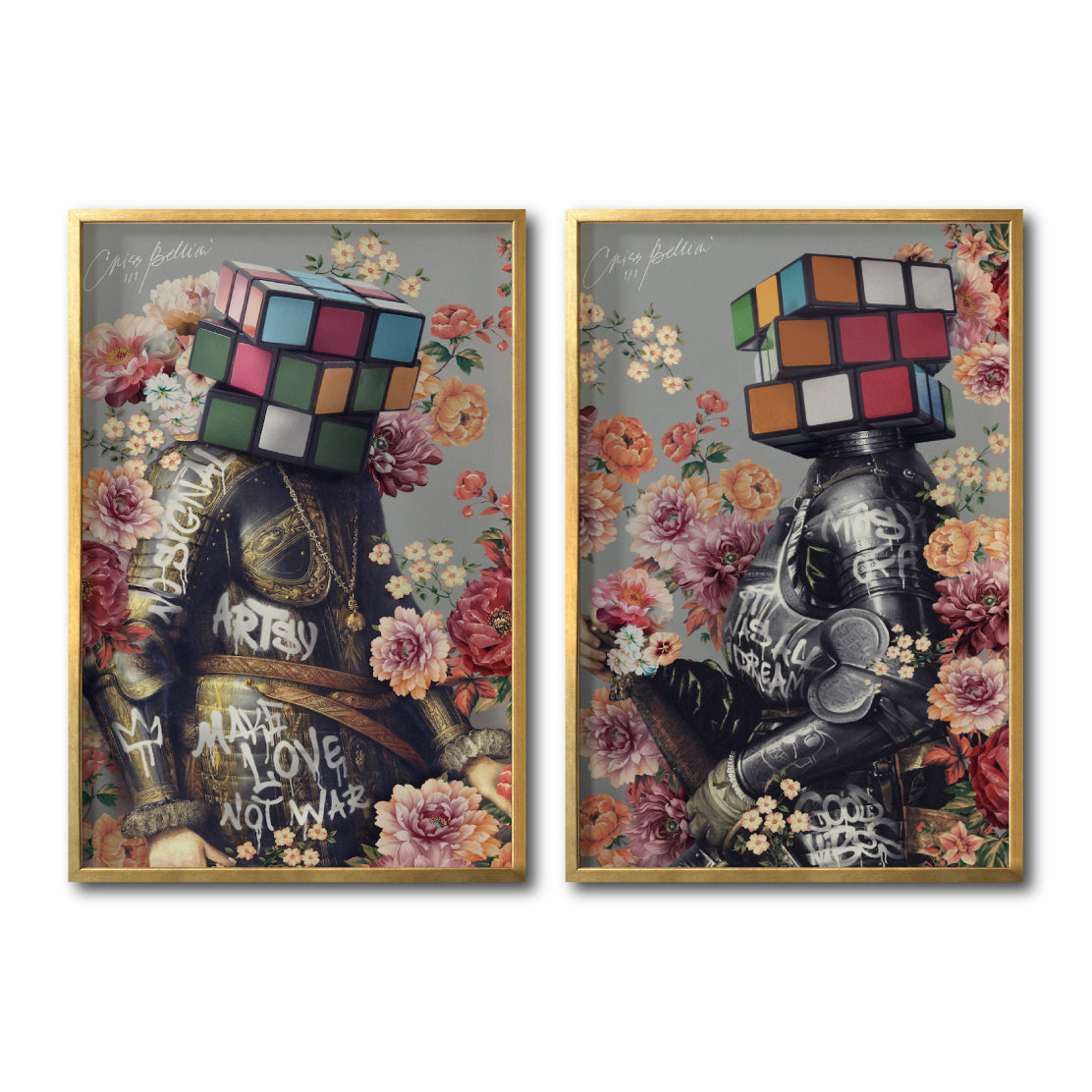 Set 2 Cuadros Decorativos New Classic 005