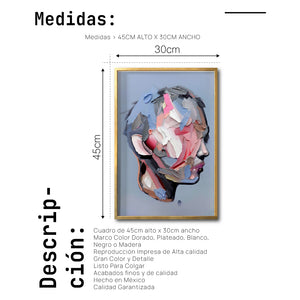 Cuadro Decorativo Abstract Portrait 005