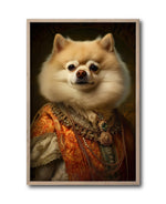 Cargar imagen en el visor de la galería, Cuadro Decorativo Perros Epoca 005 - Pomerania Aristocrata
