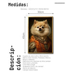 Cargar imagen en el visor de la galería, Cuadro Decorativo Perros Epoca 005 - Pomerania Aristocrata
