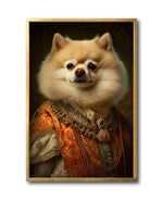 Cargar imagen en el visor de la galería, Cuadro Decorativo Perros Epoca 005 - Pomerania Aristocrata
