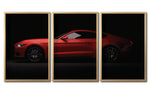 Cargar imagen en el visor de la galería, Set de Cuadros Decorativos Vehículos 006 - Carro Ford Mustang
