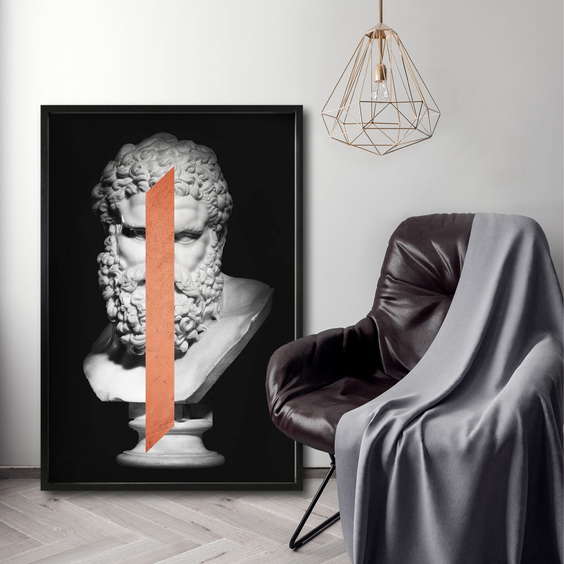 Cuadro Decorativo Esculturas 006 Hércules