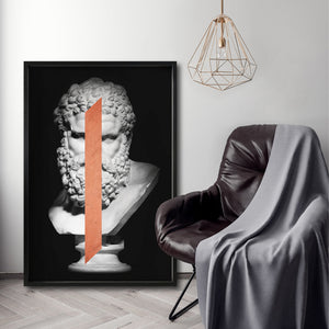 Cuadro Decorativo Esculturas 006 Hércules para Sala