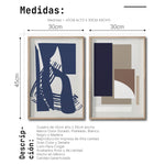 Cargar imagen en el visor de la galería, Set Cuadros Decorativos Abstract Colors 007 - Para Recámara
