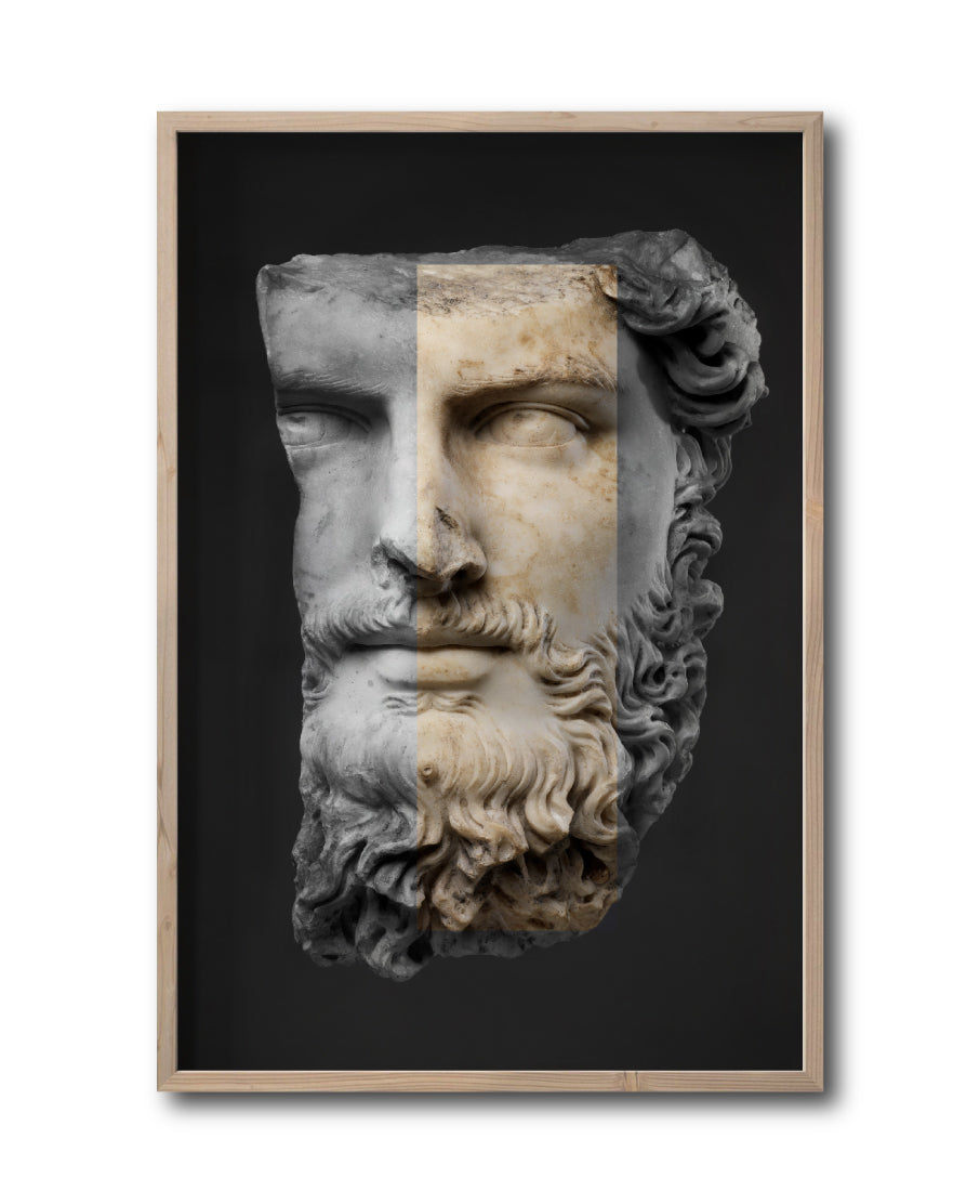 Cuadro Decorativo Esculturas 007 - Para Credenza