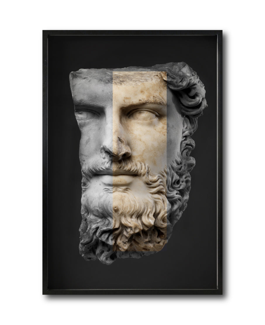 Cuadro Decorativo Esculturas 007 - Para Credenza