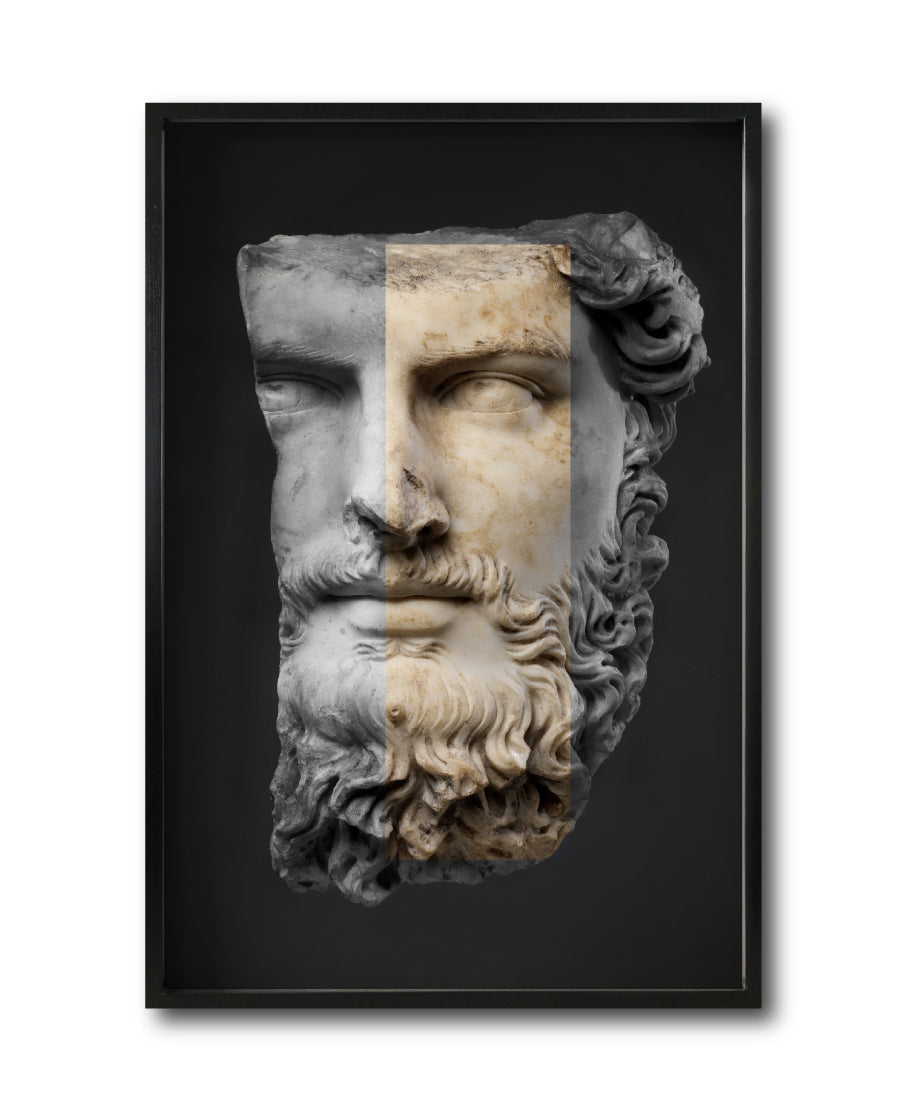 Cuadro Decorativo Esculturas 007 Hércules para Sala