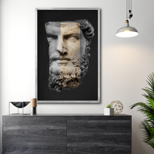 Cuadro Decorativo Esculturas 007 - Para Credenza