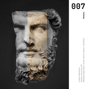 Cuadro Decorativo Esculturas 007 - Para Credenza
