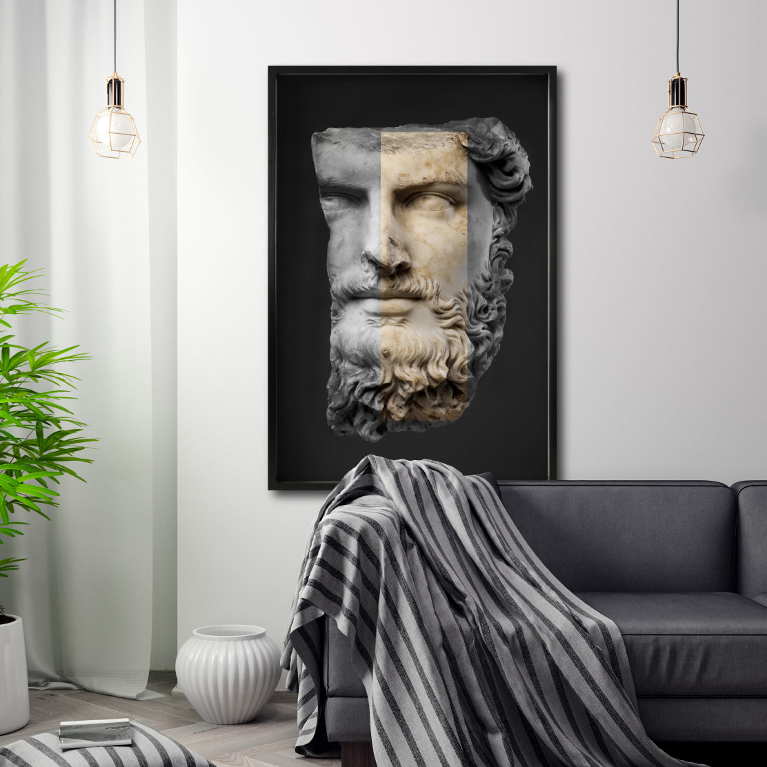 Cuadro Decorativo Esculturas 007 Hércules