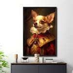 Cargar imagen en el visor de la galería, Cuadro Decorativo Perros Epoca 007 - Chihuahua Aristócrata
