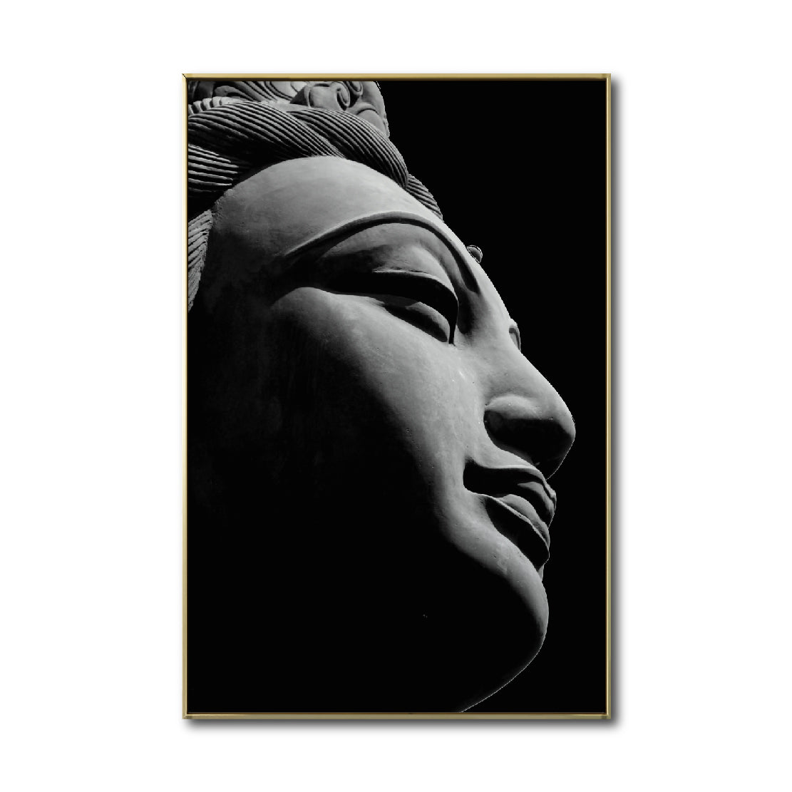 Cuadro Decorativo - Zen 007 - Cara de Buda