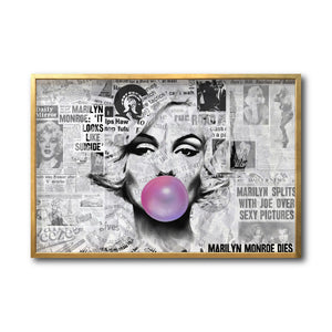 Cuadro Decorativo Bubble Gum 007 Marilyn Monroe