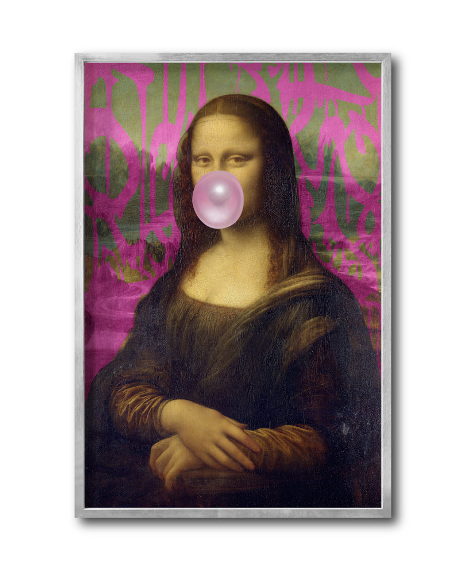 Cuadro Decorativo Bubble Gum 008 Mona Lisa