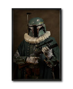 Cargar imagen en el visor de la galería, Cuadro Decorativo Personajes Época 008 Star Wars Boba Fett
