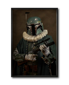 Cuadro Decorativo Personajes Época 008 Star Wars Boba Fett