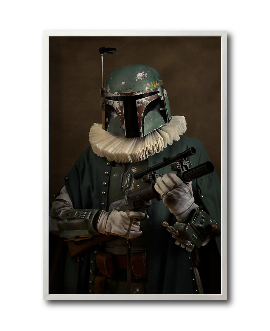 Cuadro Decorativo Personajes Época 008 Star Wars Boba Fett