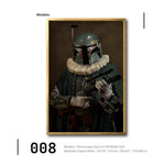 Cargar imagen en el visor de la galería, Cuadro Decorativo Personajes Época 008 Star Wars Boba Fett
