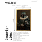 Cargar imagen en el visor de la galería, Cuadro Decorativo Personajes Época 008 Star Wars Boba Fett
