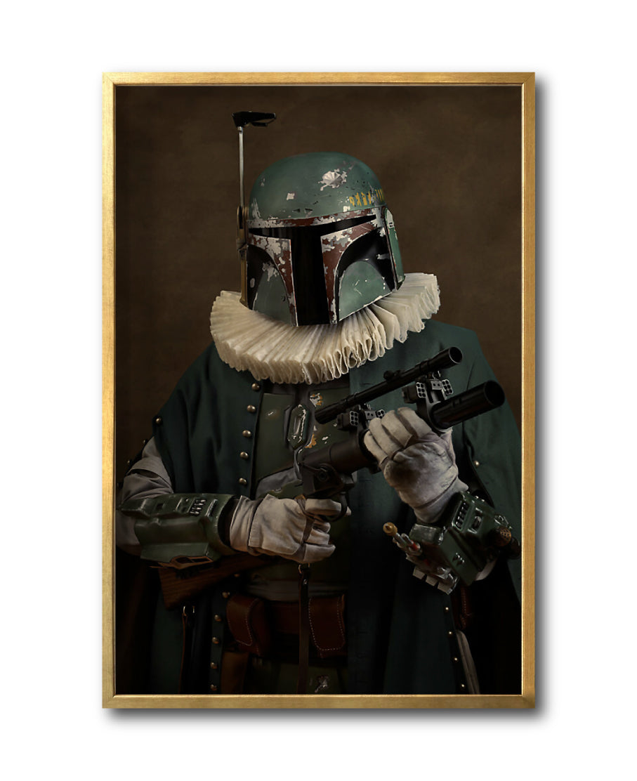 Cuadro Decorativo Personajes Época 008 Star Wars Boba Fett