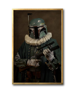 Cuadro Decorativo Personajes Época 008 Star Wars Boba Fett