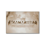 Cargar imagen en el visor de la galería, Cuadro Decorativo - Religión 008 - La Última Cena, Arte Cristiano Abstracto, Jesús y sus discípulos.
