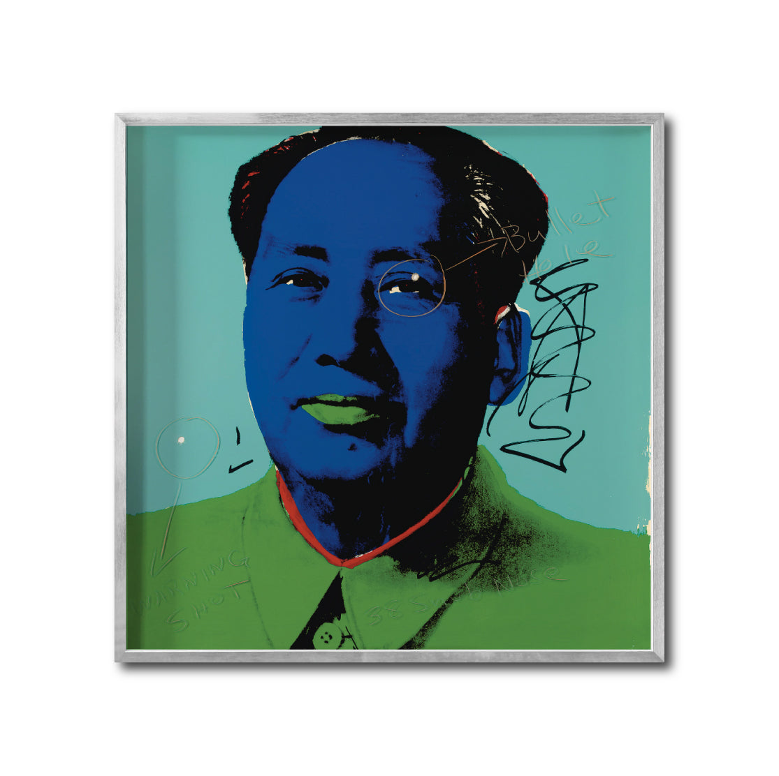 Cuadro Decorativo Warhol 008 Pop Art Mao Tse Tung