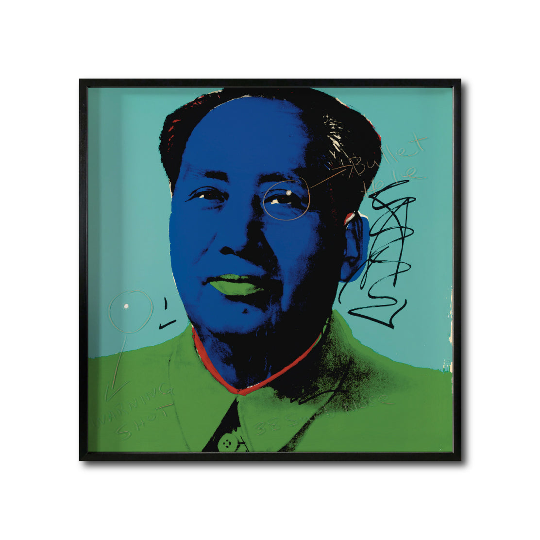 Cuadro Decorativo Warhol 008 Pop Art Mao Tse Tung