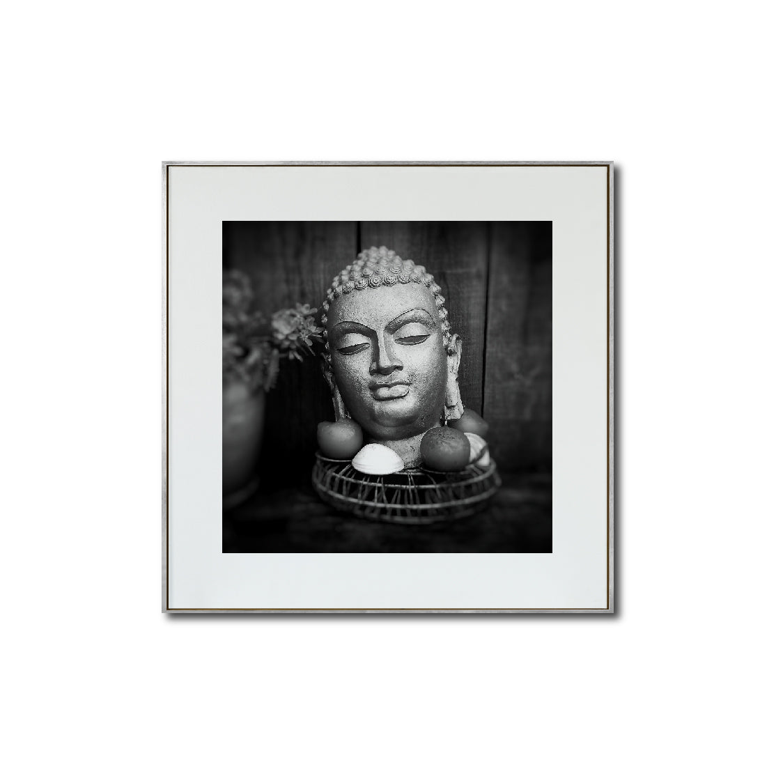 Cuadro Decorativo - Zen 008 - Cabeza de Buda