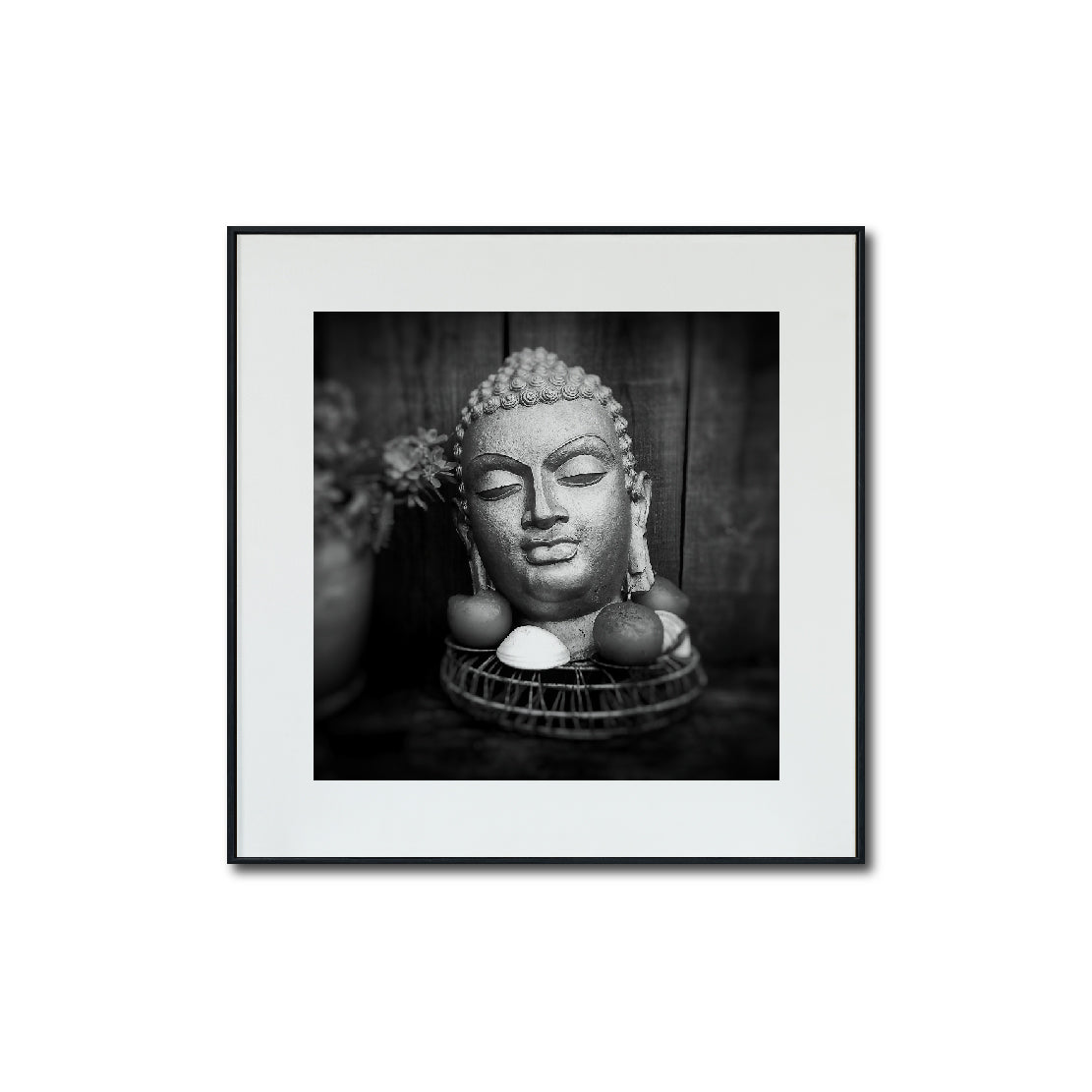 Cuadro Decorativo - Zen 008 - Cabeza de Buda