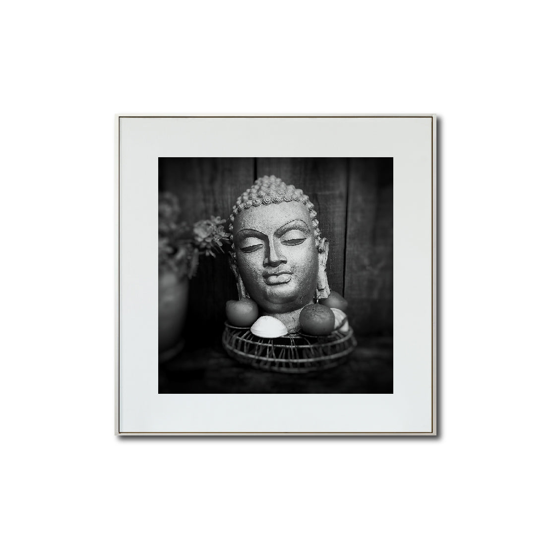 Cuadro Decorativo - Zen 008 - Cabeza de Buda
