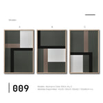 Cargar imagen en el visor de la galería, Set 3 Cuadros Decorativos Abstract Colors 009 - Para Credenza
