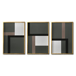 Cargar imagen en el visor de la galería, Set 3 Cuadros Decorativos Abstract Colors 009 - Para Credenza

