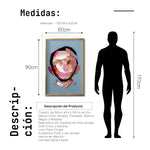 Cargar imagen en el visor de la galería, Cuadro Decorativo Abstract Portrait 009
